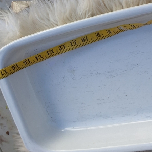 Vintage Corning Ware Rare Cornflower P-76 Rectangular Roasting/ Lasagna dish - Picture 8 of 15